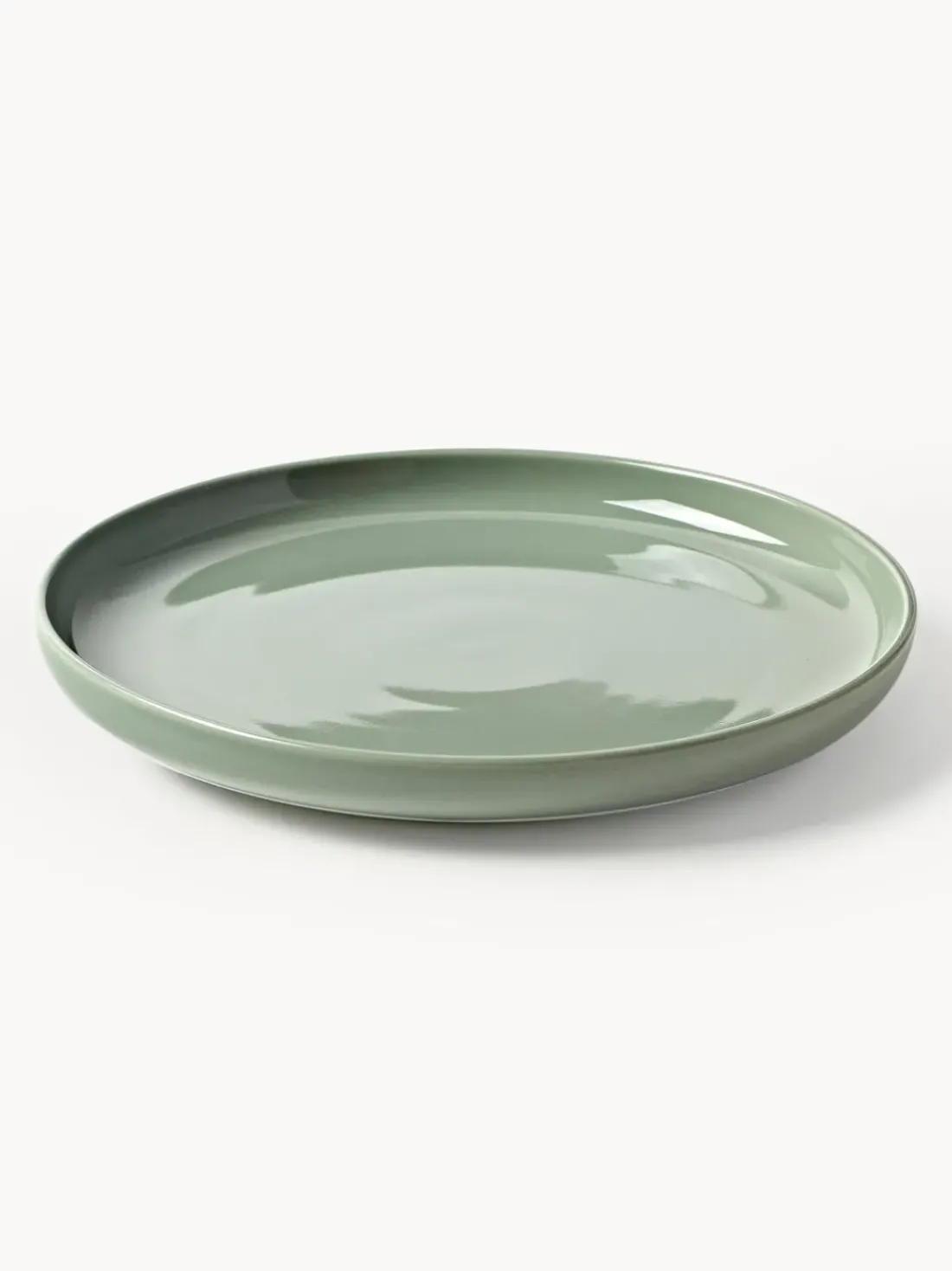 Platos llanos de porcelana Nessa, 4 uds.