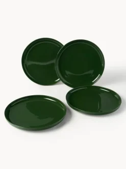 Platos llanos de porcelana Nessa, 4 uds.