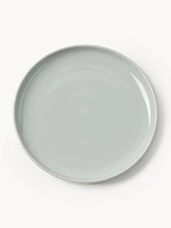 Platos llanos de porcelana Nessa, 4 uds.