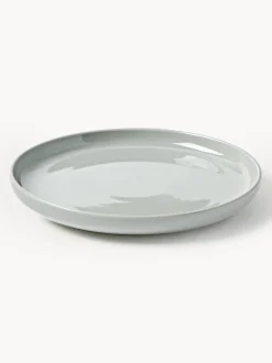 Platos llanos de porcelana Nessa, 4 uds.