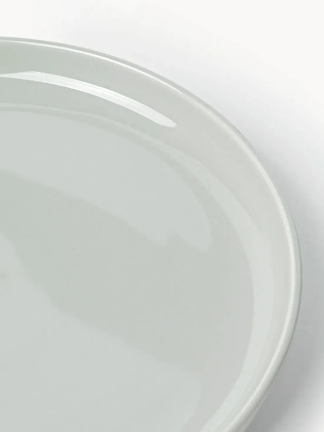 Platos llanos de porcelana Nessa, 4 uds.