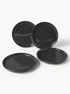 Platos llanos de porcelana Nessa, 4 uds.
