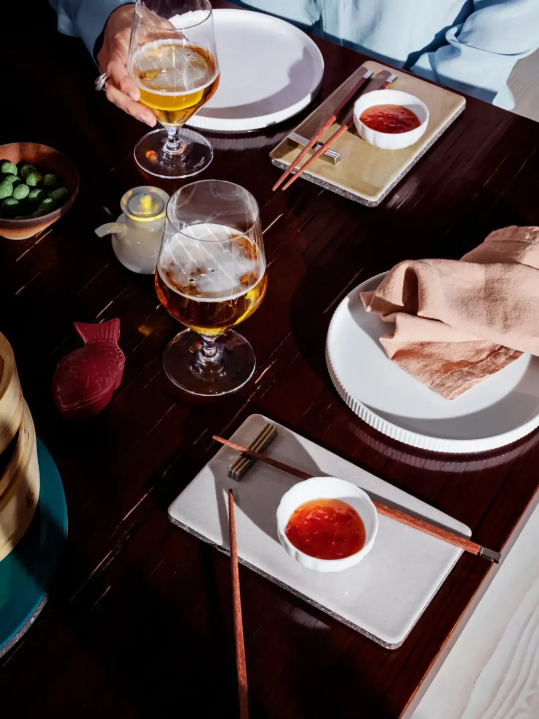 Platos pequeños de porcelana Bernadotte, 4 uds.
