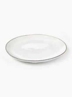 Platos postre artesanales Nordic Sand, 4 uds.