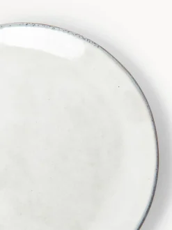 Platos postre artesanales Nordic Sand, 4 uds.