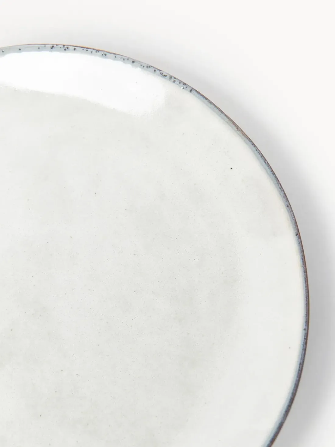 Platos postre artesanales Nordic Sand, 4 uds.