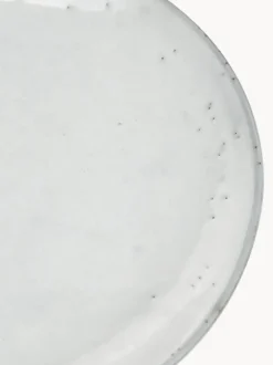 Platos postre artesanales Nordic Sand, 4 uds.