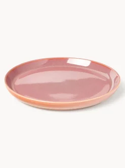 Platos postre con esmalte reactivo Havana, 4 uds.