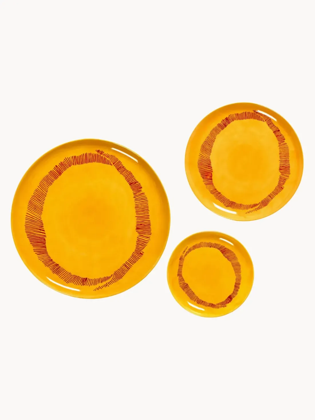 Platos postre con esmalte reactivo Feast 2 uds.