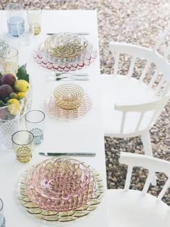 Platos postre con relieve Jellies, 4 uds.