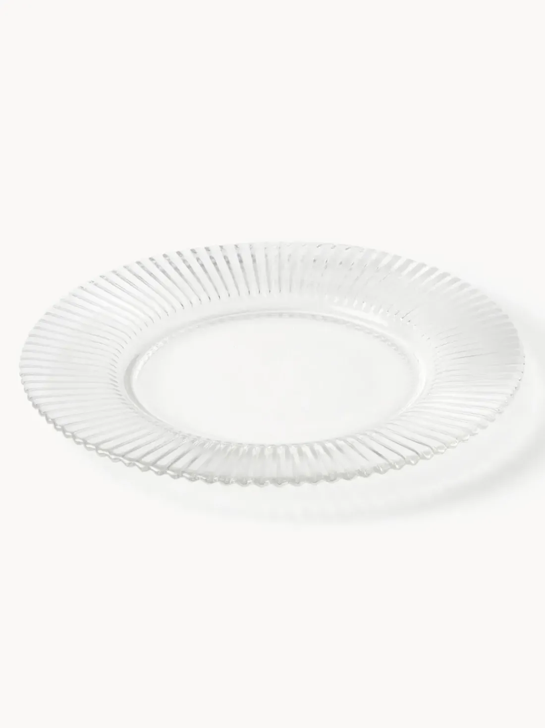 Platos postre con relieves Effie, 4 uds.