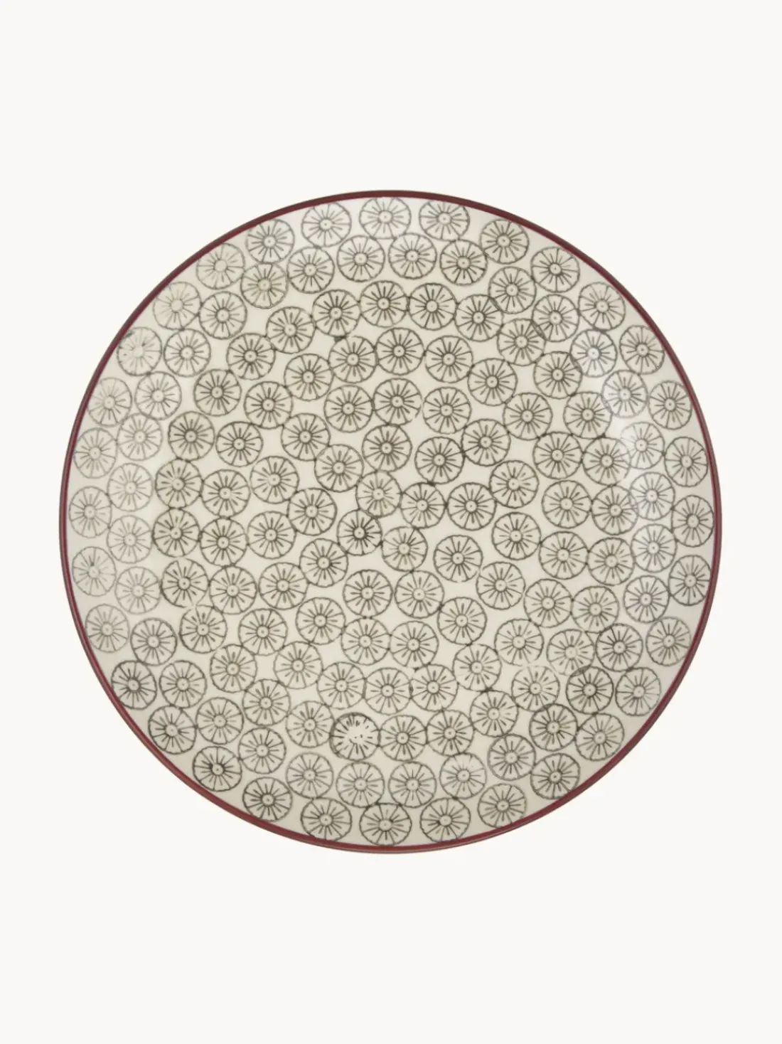 Platos postre de colores Karine, 4 uds.