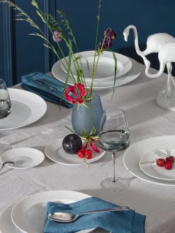 Platos postre de porcelana artesanales No. 41, 2 uds.