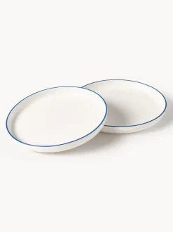 Platos postre de porcelana Facile, 2 uds.