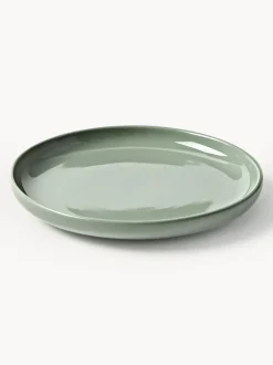 Platos postre de porcelana Nessa, 4 uds.
