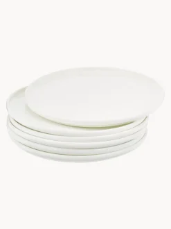 Platos postre de porcelana Oco, 6 uds.