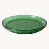 Platos postre de vidrio The Emeralds, 2 uds.