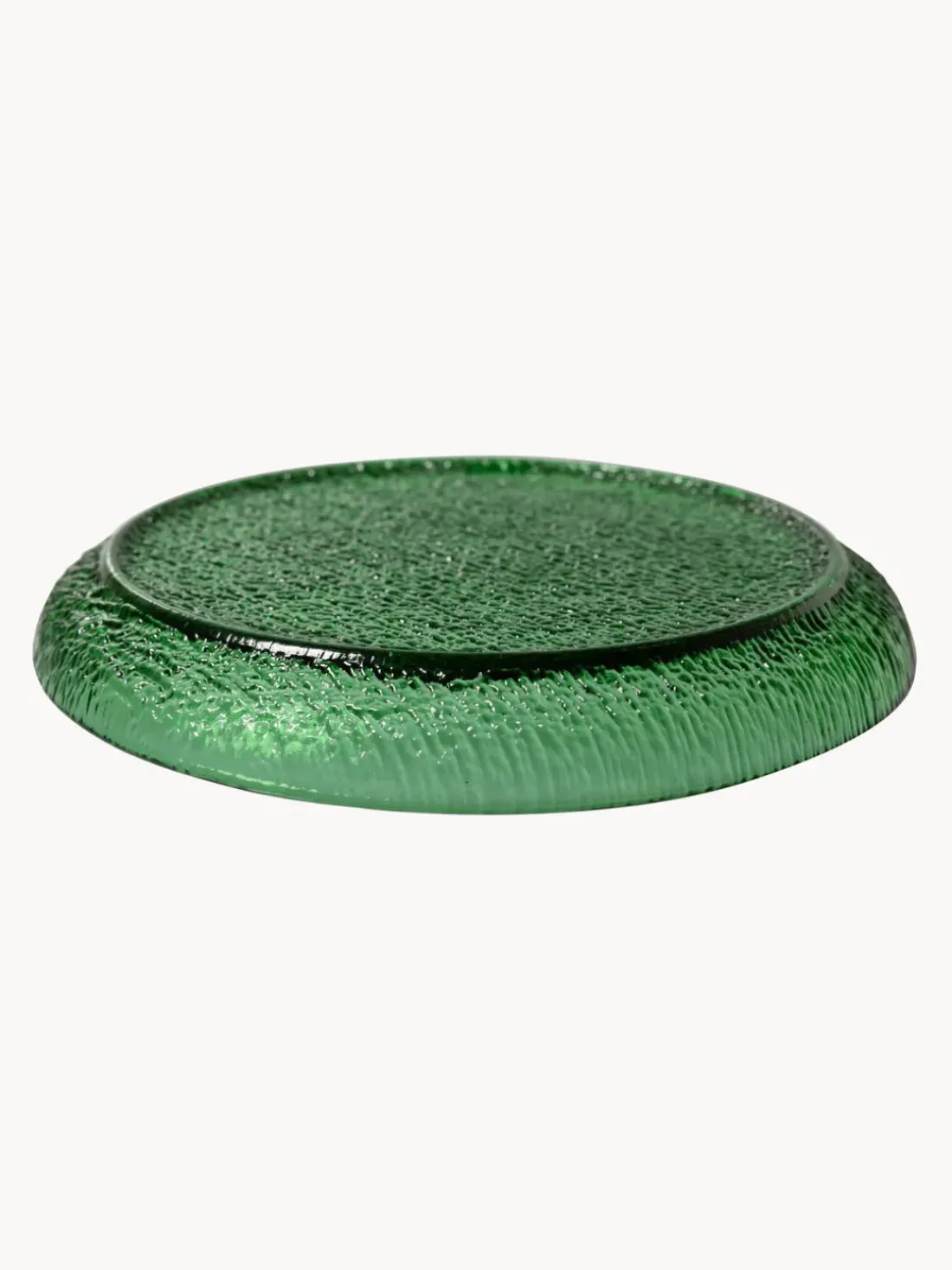 Platos postre de vidrio The Emeralds, 2 uds.