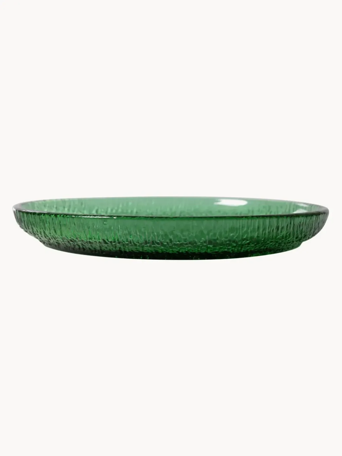 Platos postre de vidrio The Emeralds, 2 uds.