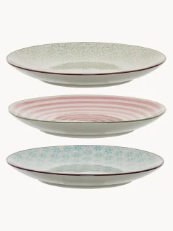 Platos postre pintados a mano Patrizia, 3 uds.