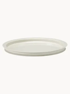 Platos postres de porcelana con esmalte reactivo Dune, 2 uds.