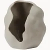 Portavelas artesanal Hekla, 16 cm
