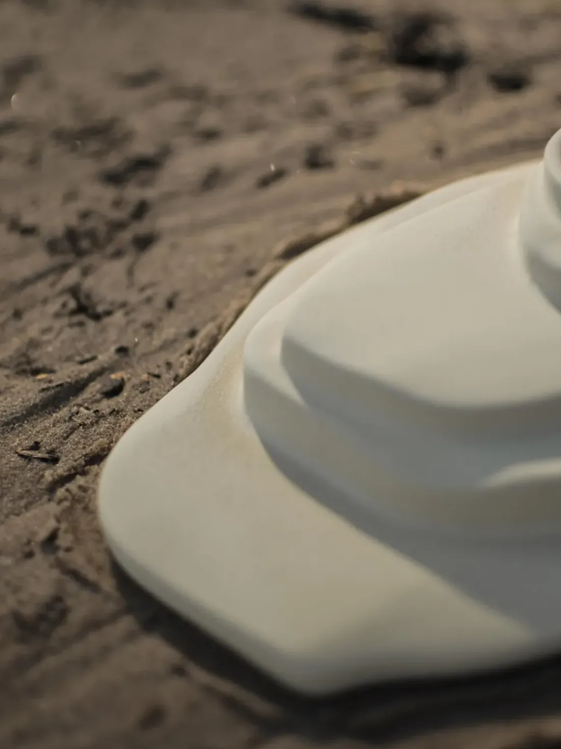 Portavelas de cerámica Dune