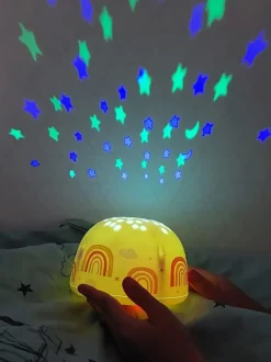 Proyector de cielos estrellados Rainbows, con temporizador