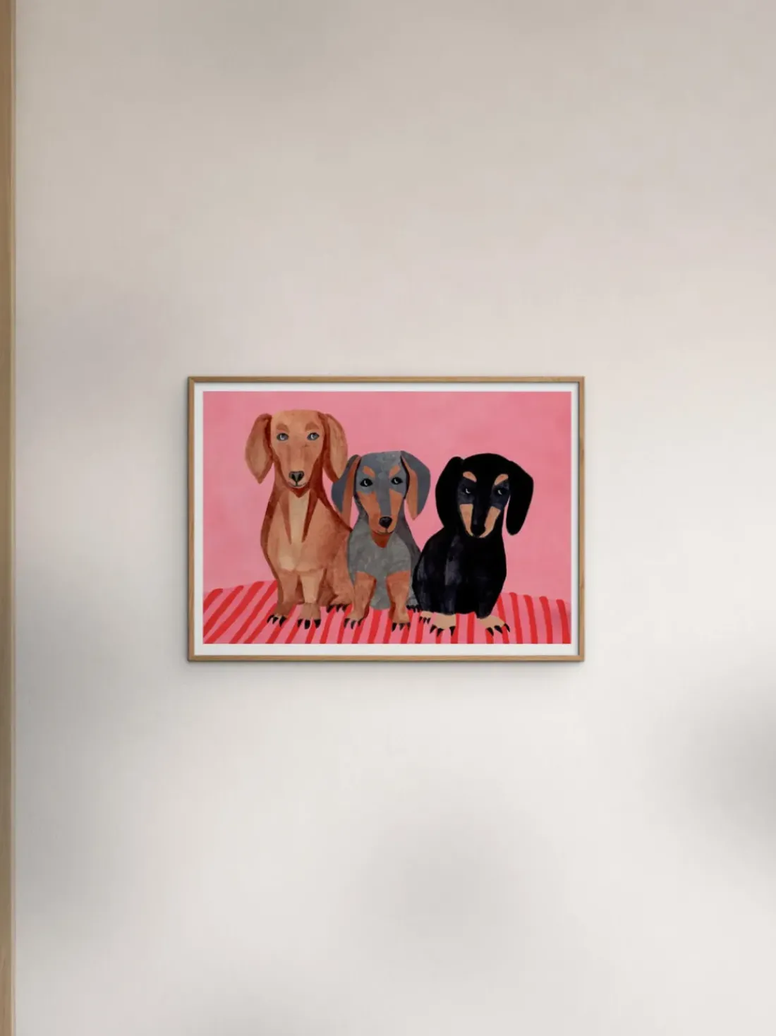 Póster Dachshunds