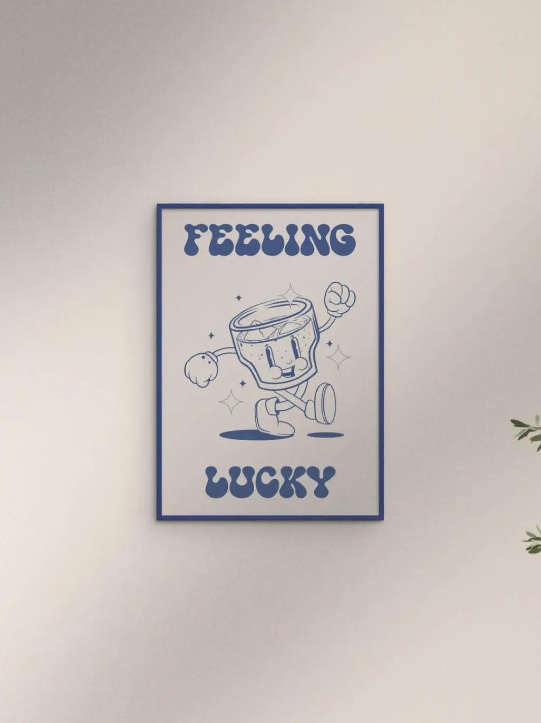 Póster Feeling Lucky