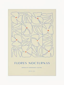 Póster Flores Nocturnas 01