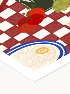Póster Italian Dinner