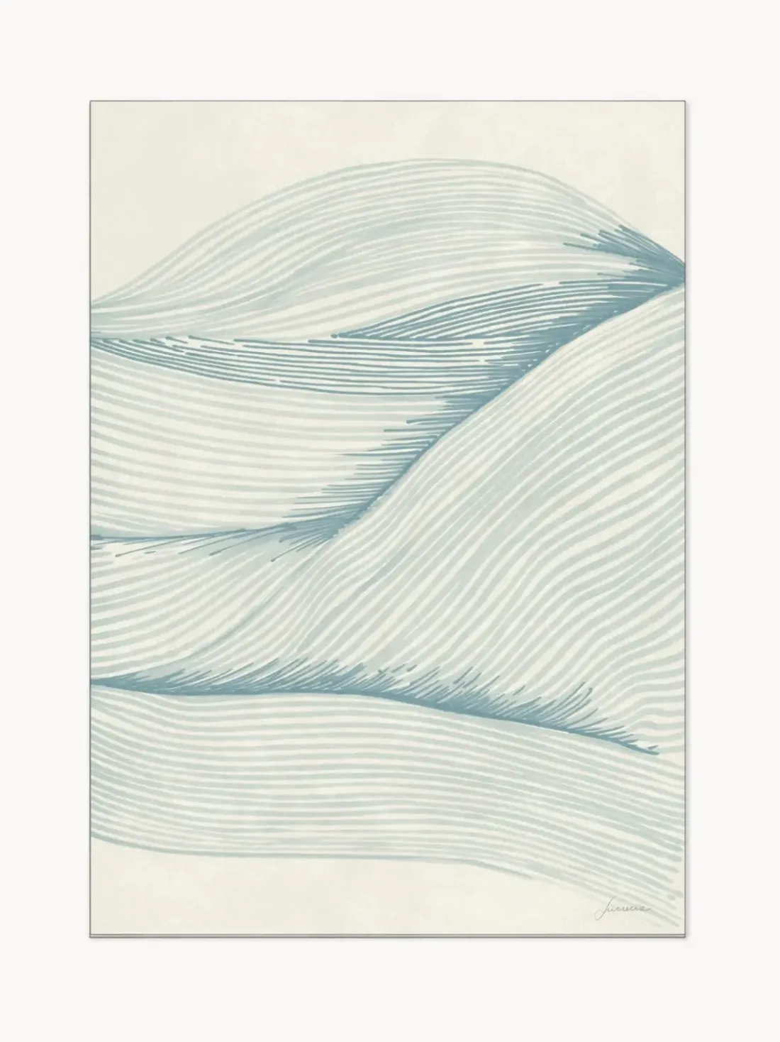 Póster Ocean in Lines 02