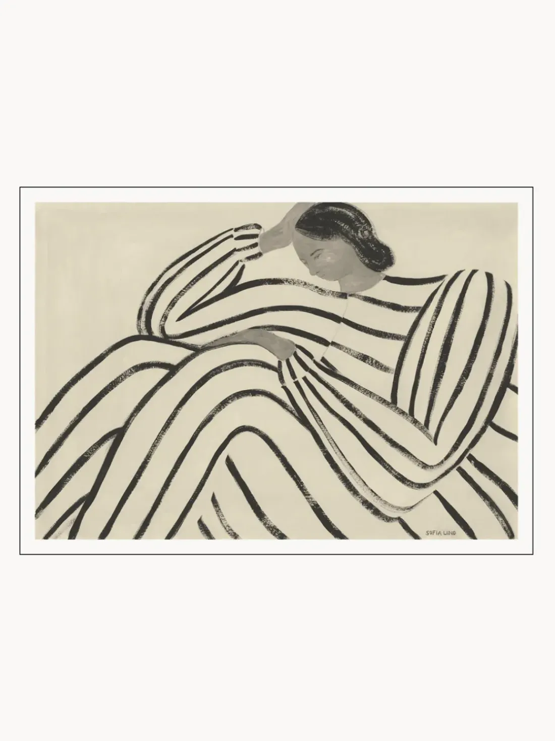 Póster Waiting by Sofia Lind x The Poster Club