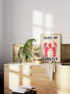 Póster You're My Lobster
