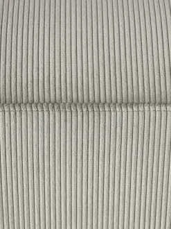 Puf reposapiés de pana Melva, An 99 x F 72 cm