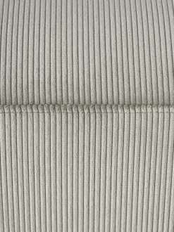 Puf reposapiés de pana Melva, 99 x 42 cm