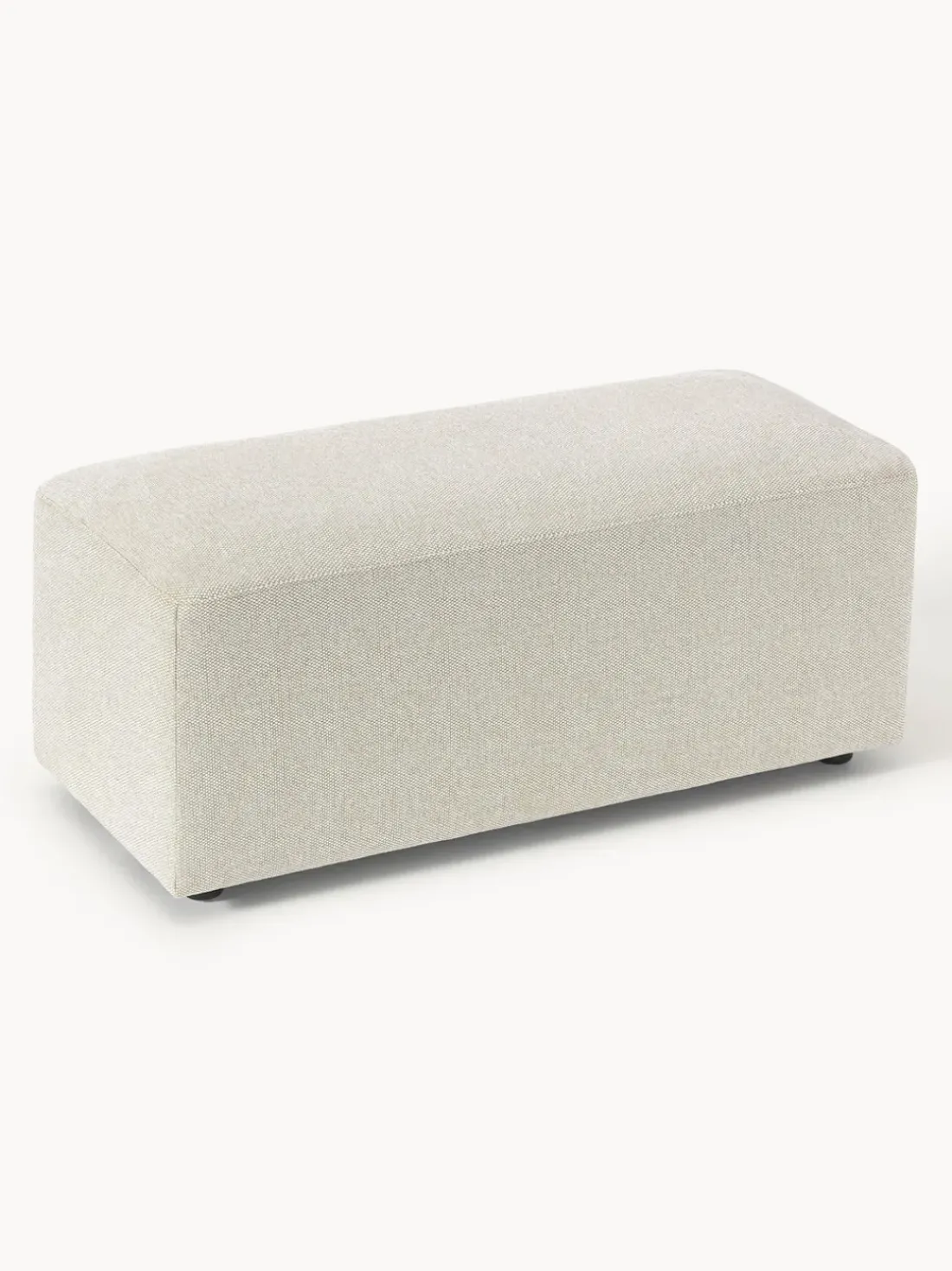 Puf reposapiés grande Melva, An 116 x F 42 cm