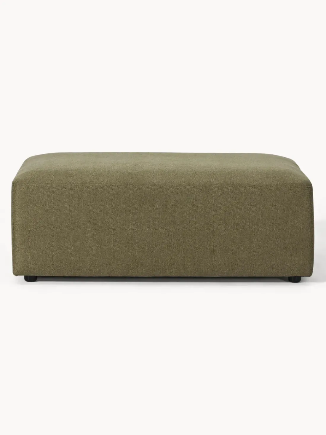 Puf reposapiés grande Melva, 116 x 72 cm