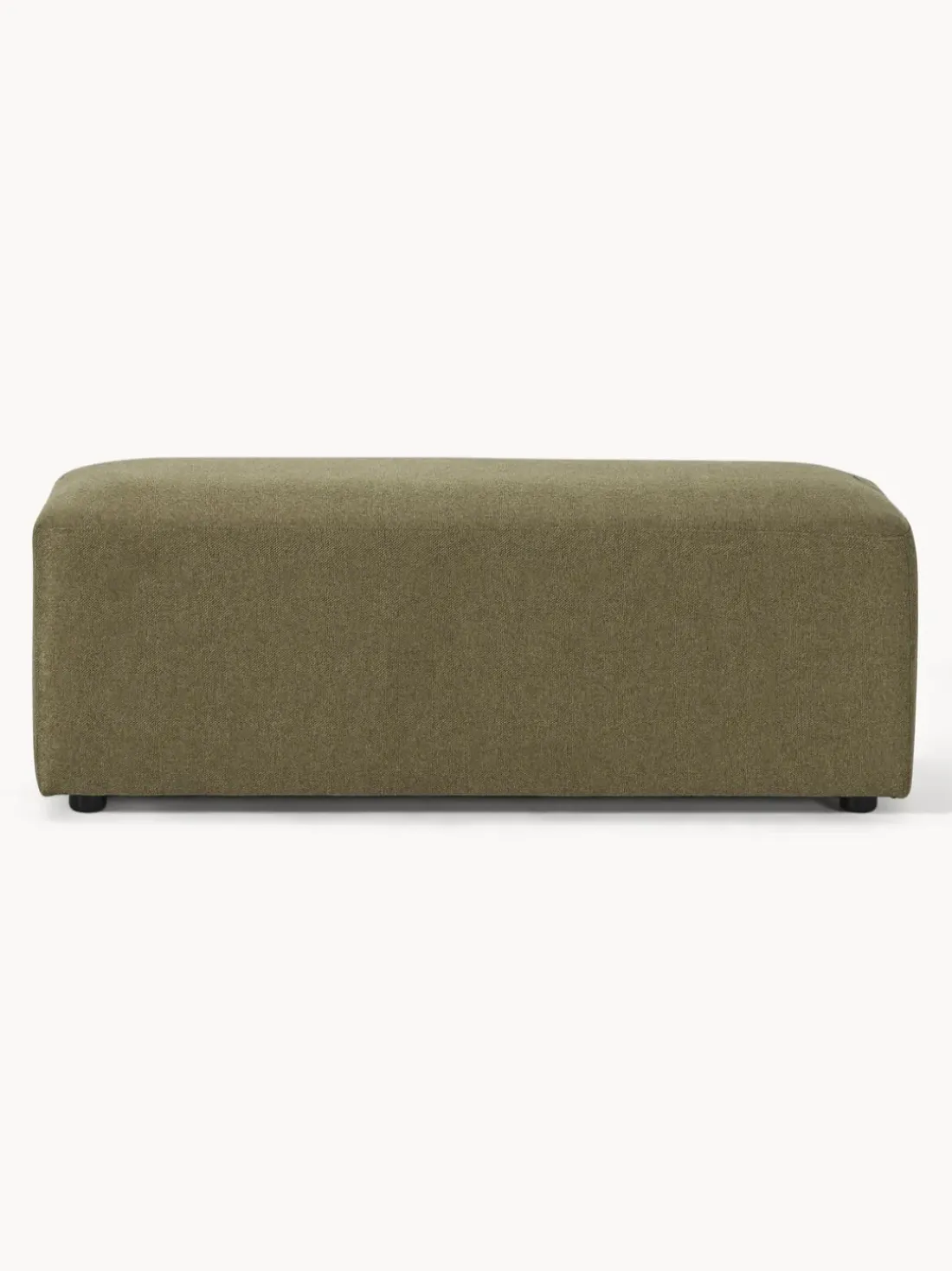 Puf reposapiés grande Melva, 116 x 42 cm