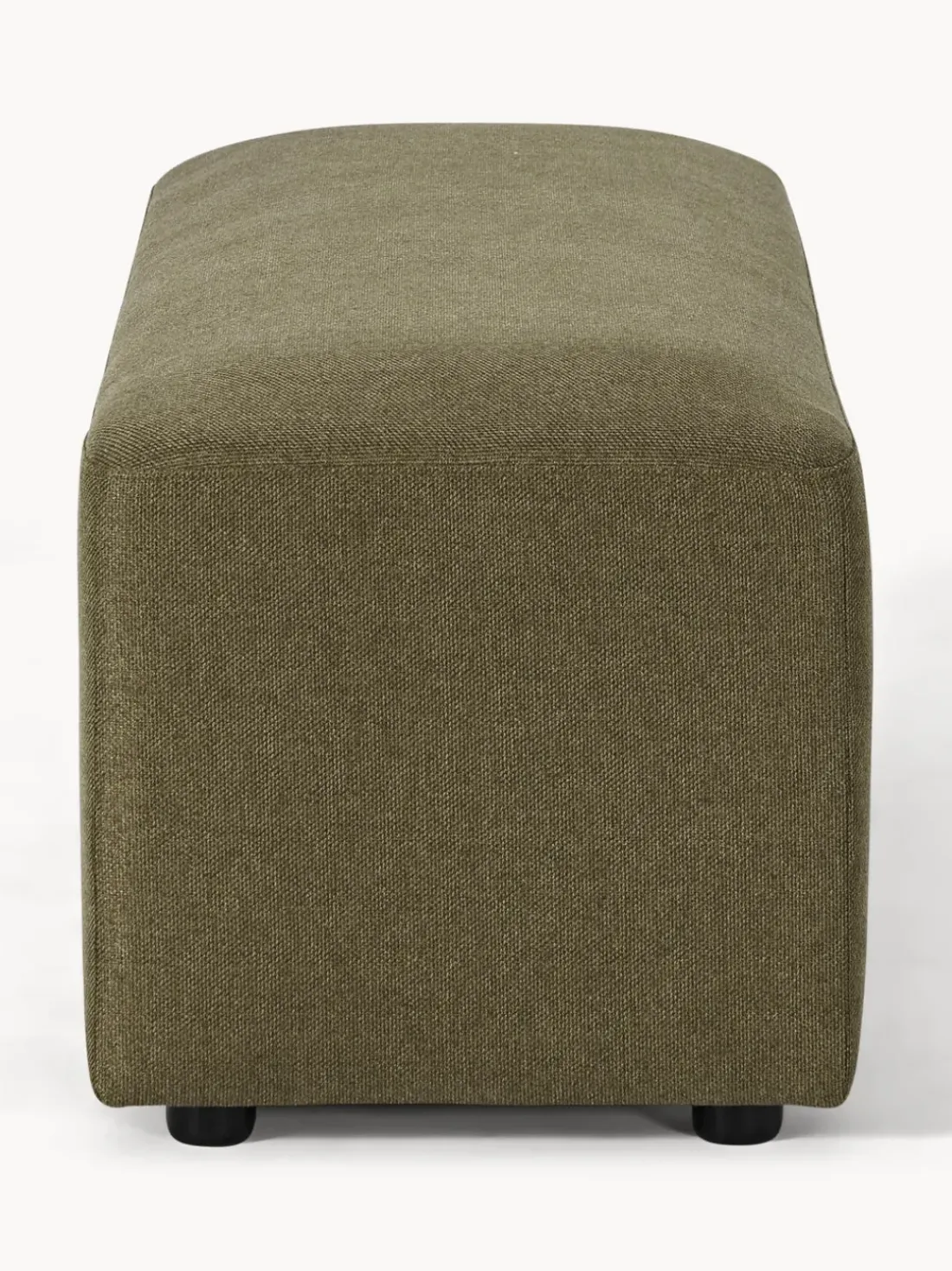 Puf reposapiés grande Melva, 116 x 42 cm