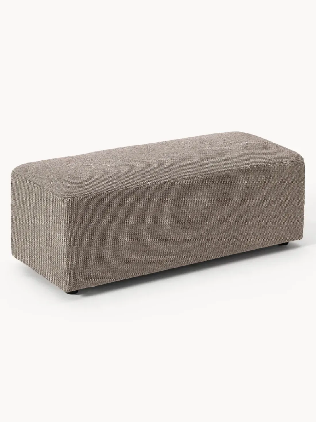 Puf reposapiés grande Melva, 116 x 42 cm