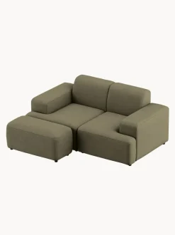 Puf reposapiés Melva, 99 x 42 cm