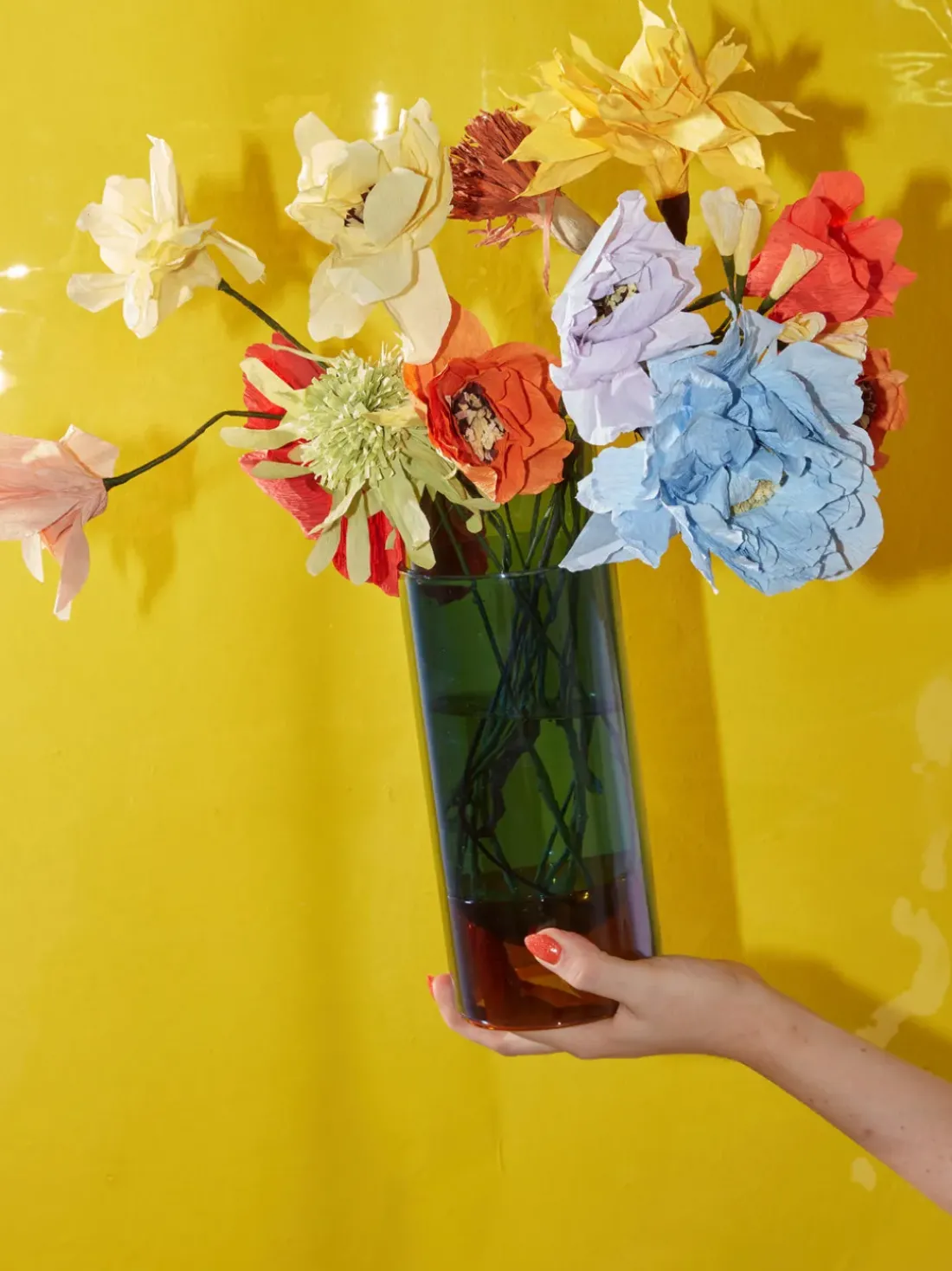 Ramo de flores artificiales artesanal Good Luck