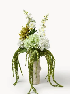 Ramo de flores artificiales Enchanted Matcha