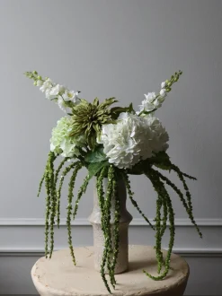 Ramo de flores artificiales Enchanted Matcha