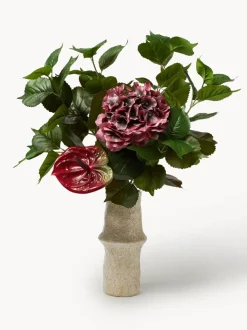 Ramo de flores artificiales Velvet Rouge