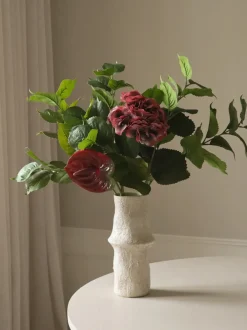 Ramo de flores artificiales Velvet Rouge