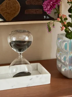Reloj de arena de vidrio Ball, 30 min.