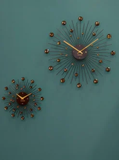 Reloj de pared Sunburst
